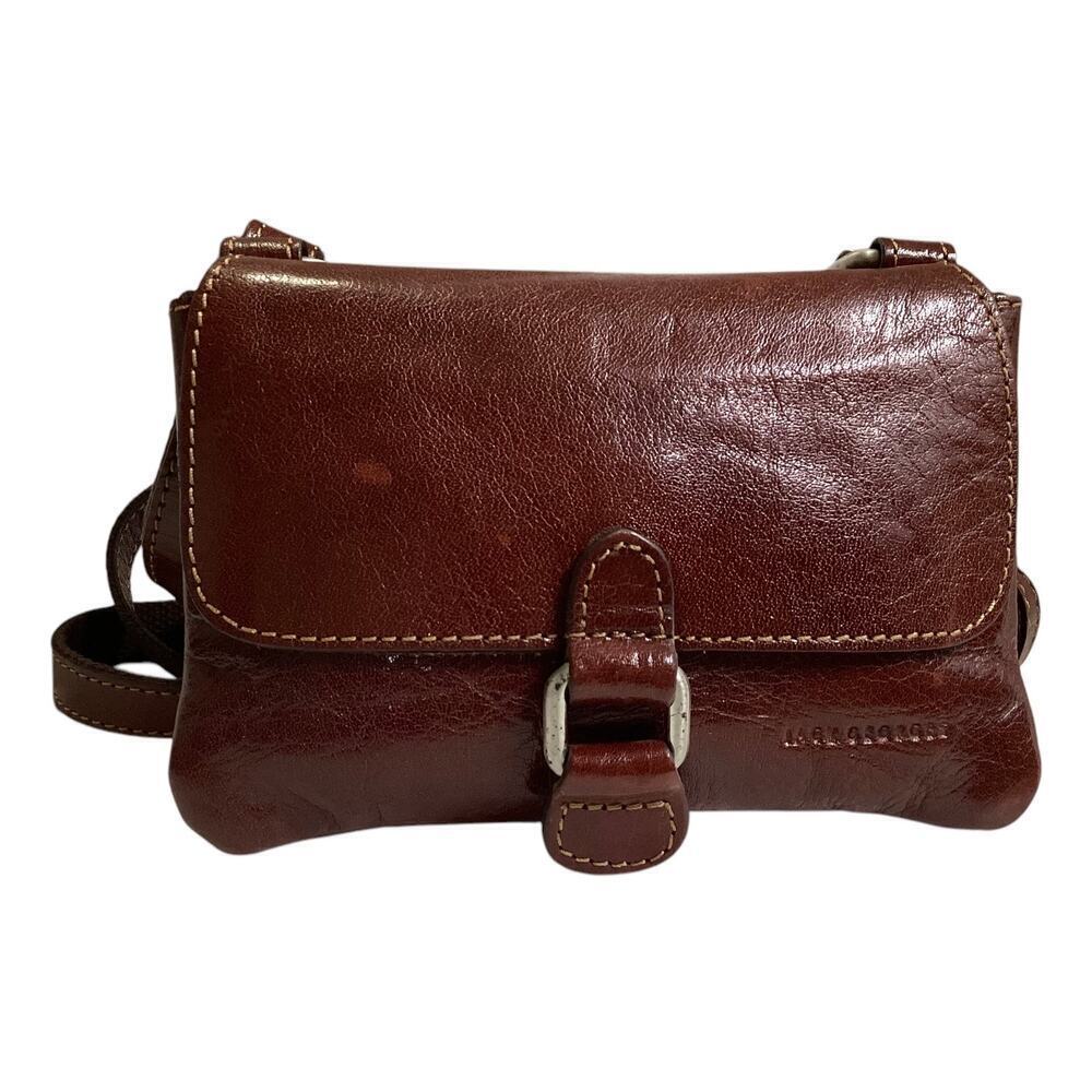 Jack Georges Voyager mini wallet on a string